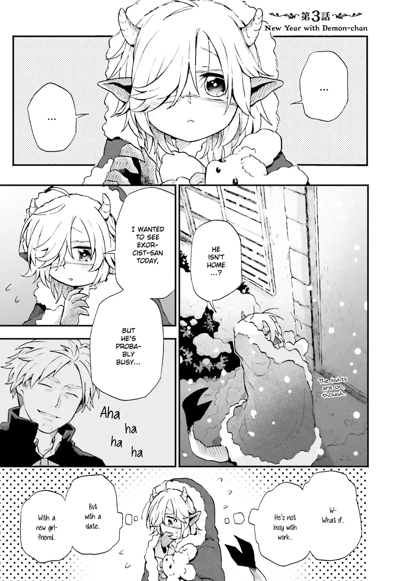 Taimashi to Akuma-chan Chapter 3 page 1 - Chapter 3: New Year with Demon-chan