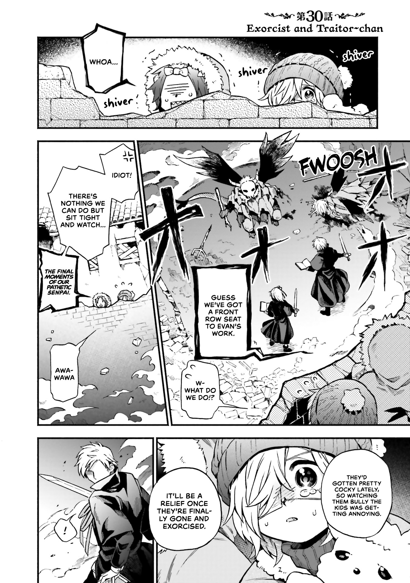 Taimashi to Akuma-chan Chapter 30 page 1 - Chapter 30: Exorcist and Traitor-chan