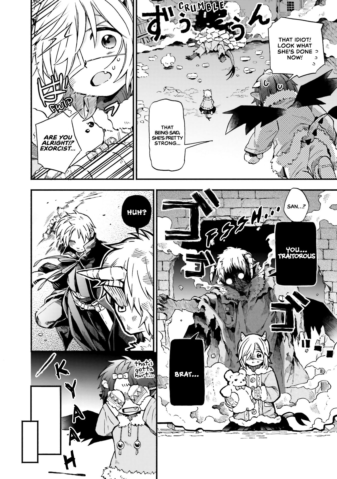 Taimashi to Akuma-chan Chapter 30 page 3 - Chapter 30: Exorcist and Traitor-chan