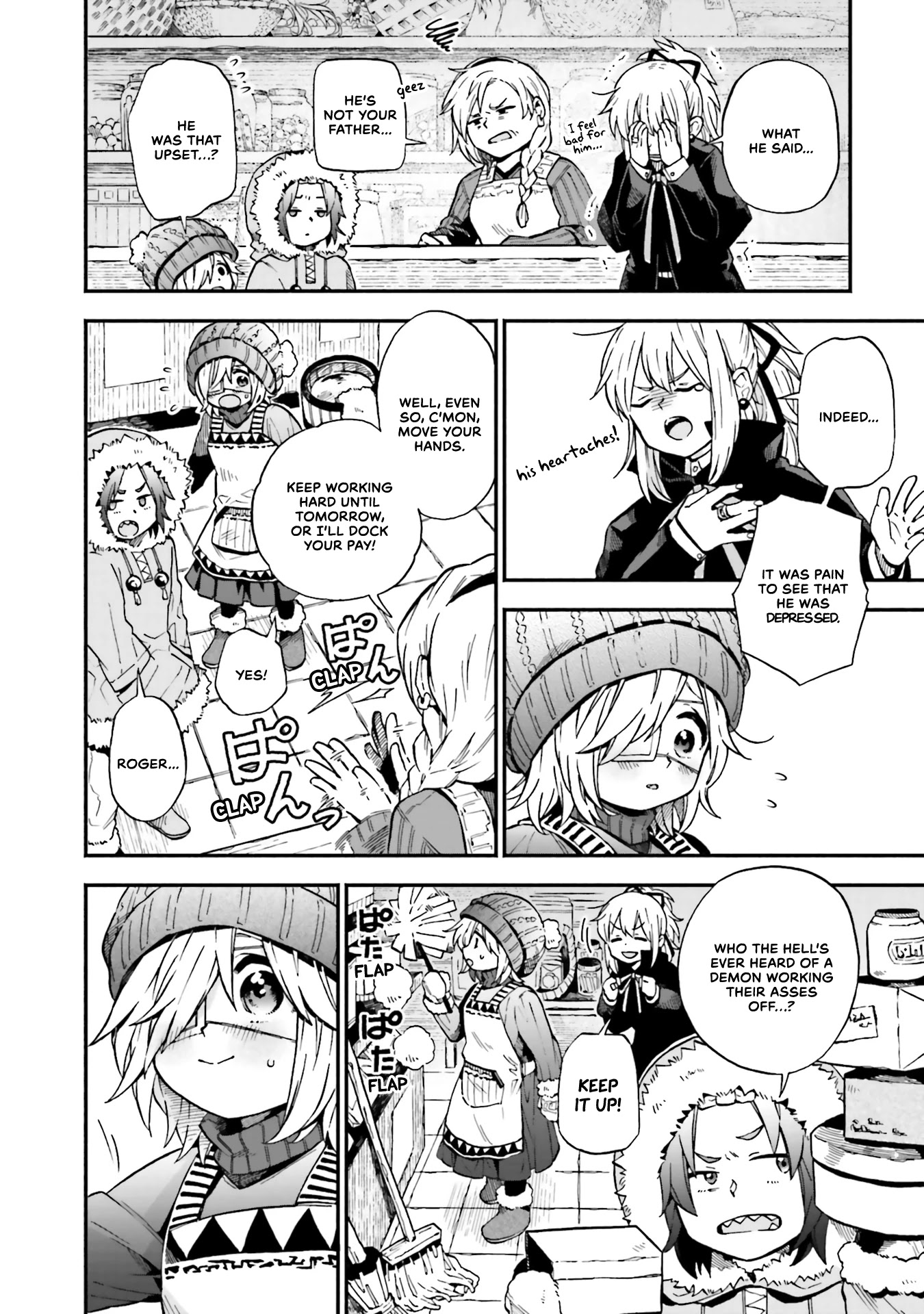 Taimashi to Akuma-chan Chapter 31 page 4 - Chapter 31: Exorcist and Worker-chan