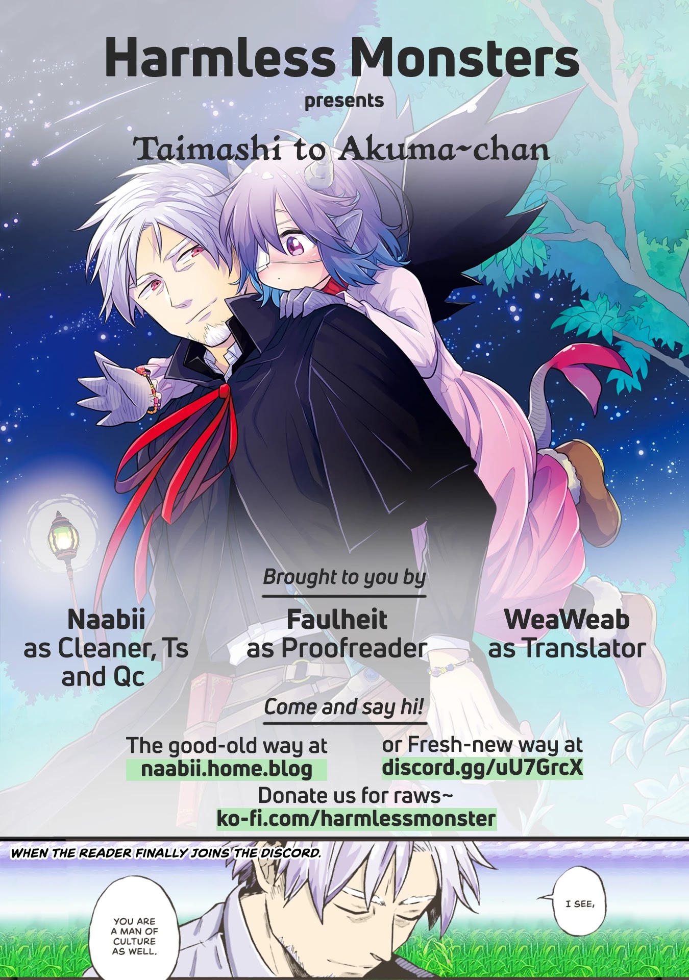 Taimashi to Akuma-chan Chapter 35 page 11 - Chapter 35: Exorcist and bad girl and bad girl-chan.
