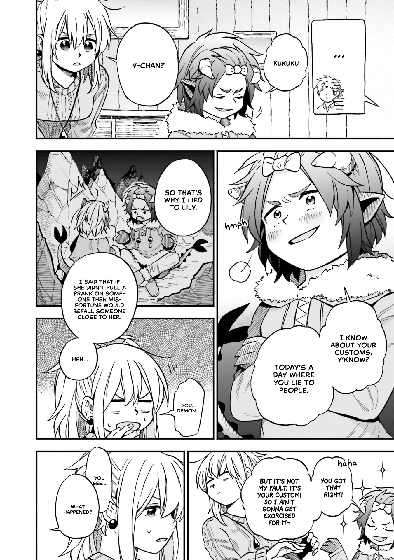 Taimashi to Akuma-chan Chapter 35 page 4 - Chapter 35: Exorcist and bad girl and bad girl-chan.