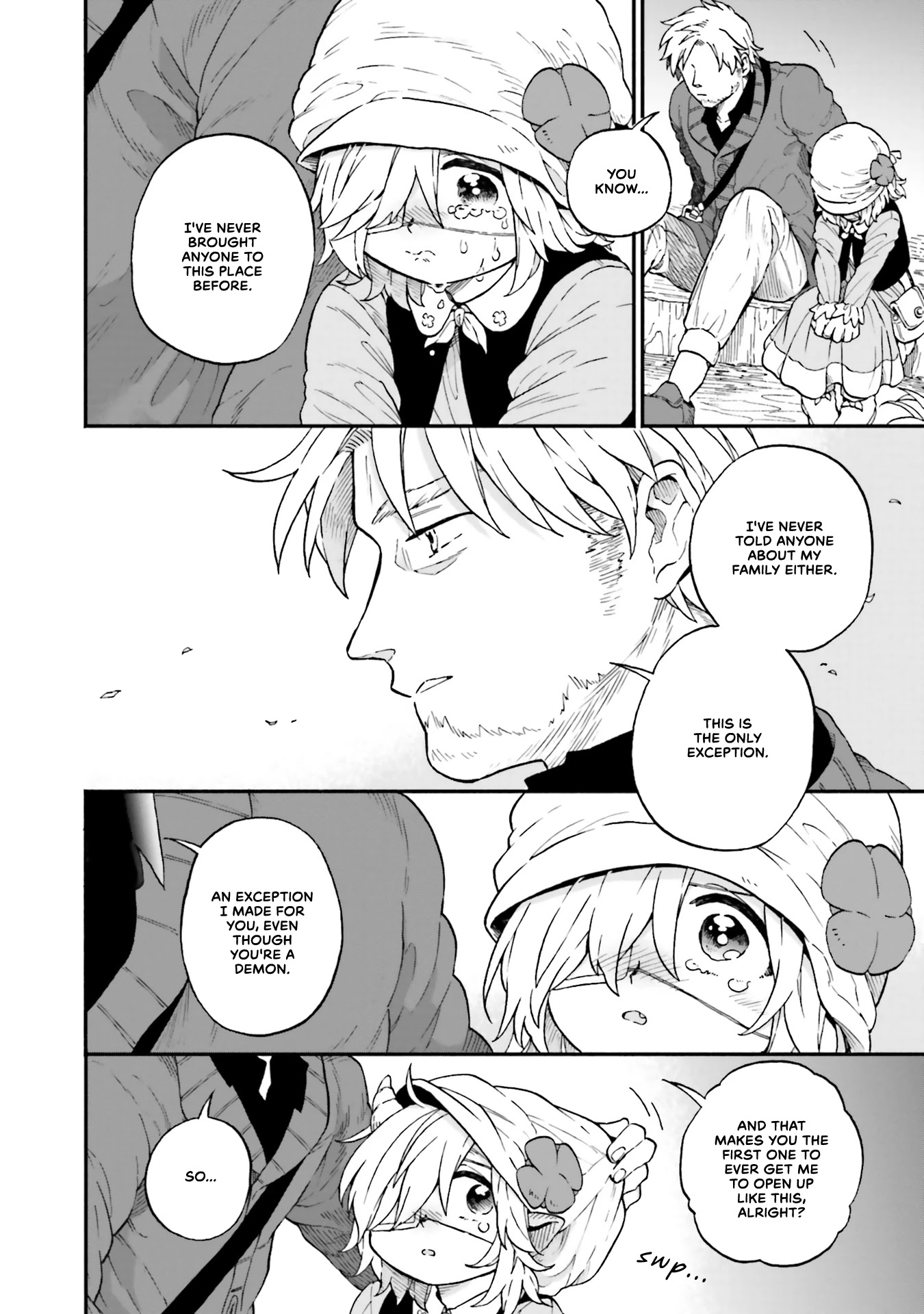 Taimashi to Akuma-chan Chapter 37 page 12 - Chapter 37: A Trip, Exorcist, and Demon-Chan