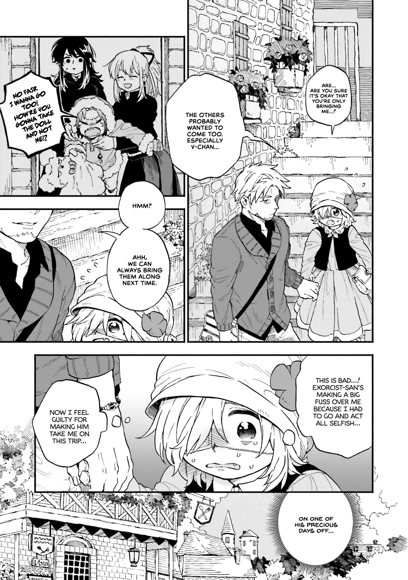Taimashi to Akuma-chan Chapter 37 page 3 - Chapter 37: A Trip, Exorcist, and Demon-Chan
