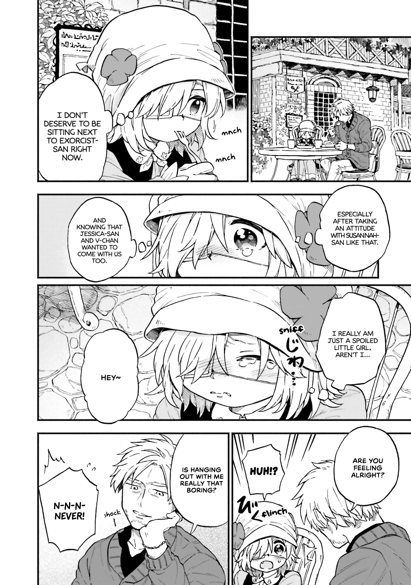 Taimashi to Akuma-chan Chapter 37 page 4 - Chapter 37: A Trip, Exorcist, and Demon-Chan