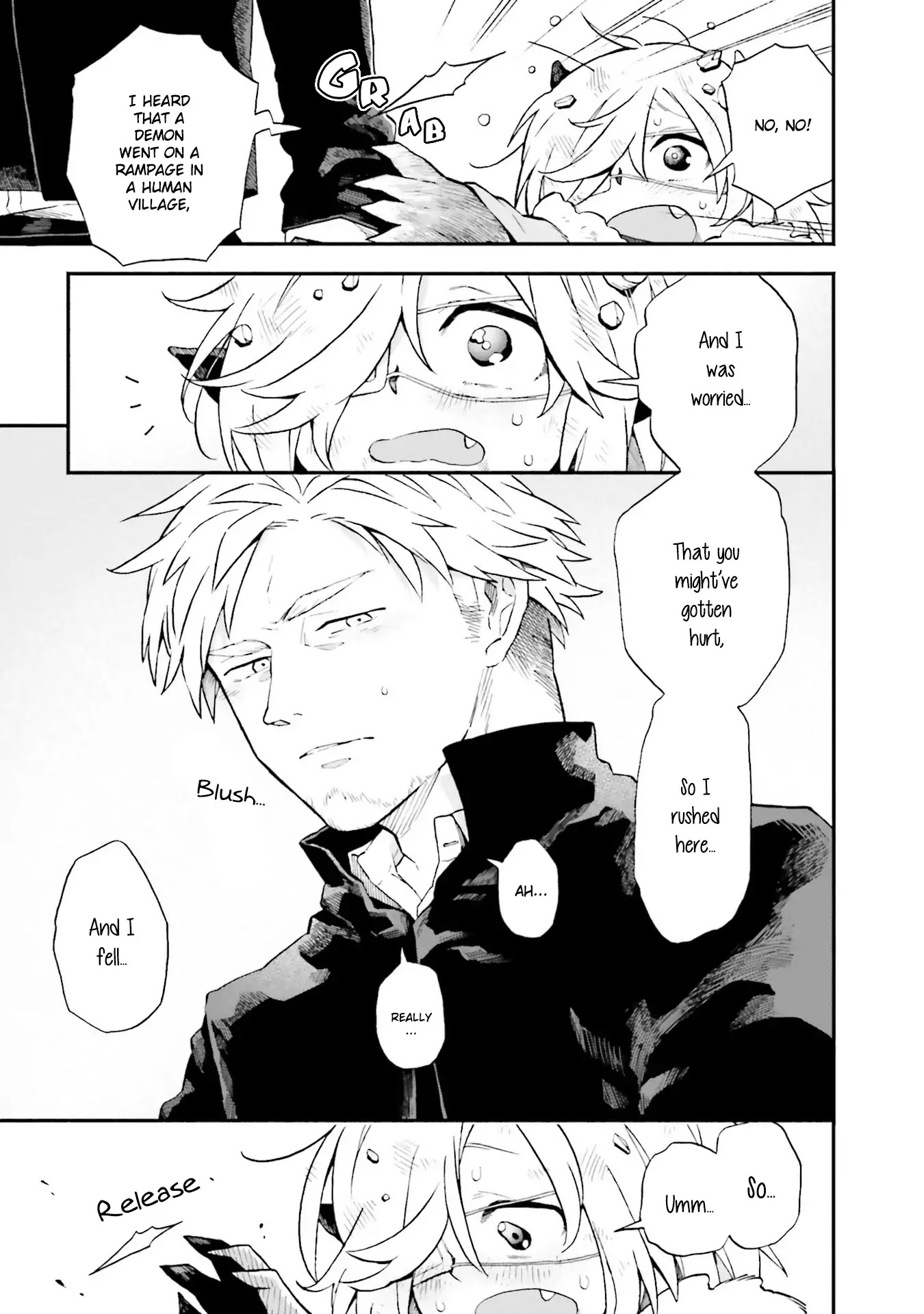 Taimashi to Akuma-chan Chapter 4 page 5 - Chapter 4: Exorcist-san and a clumsy Demon-chan
