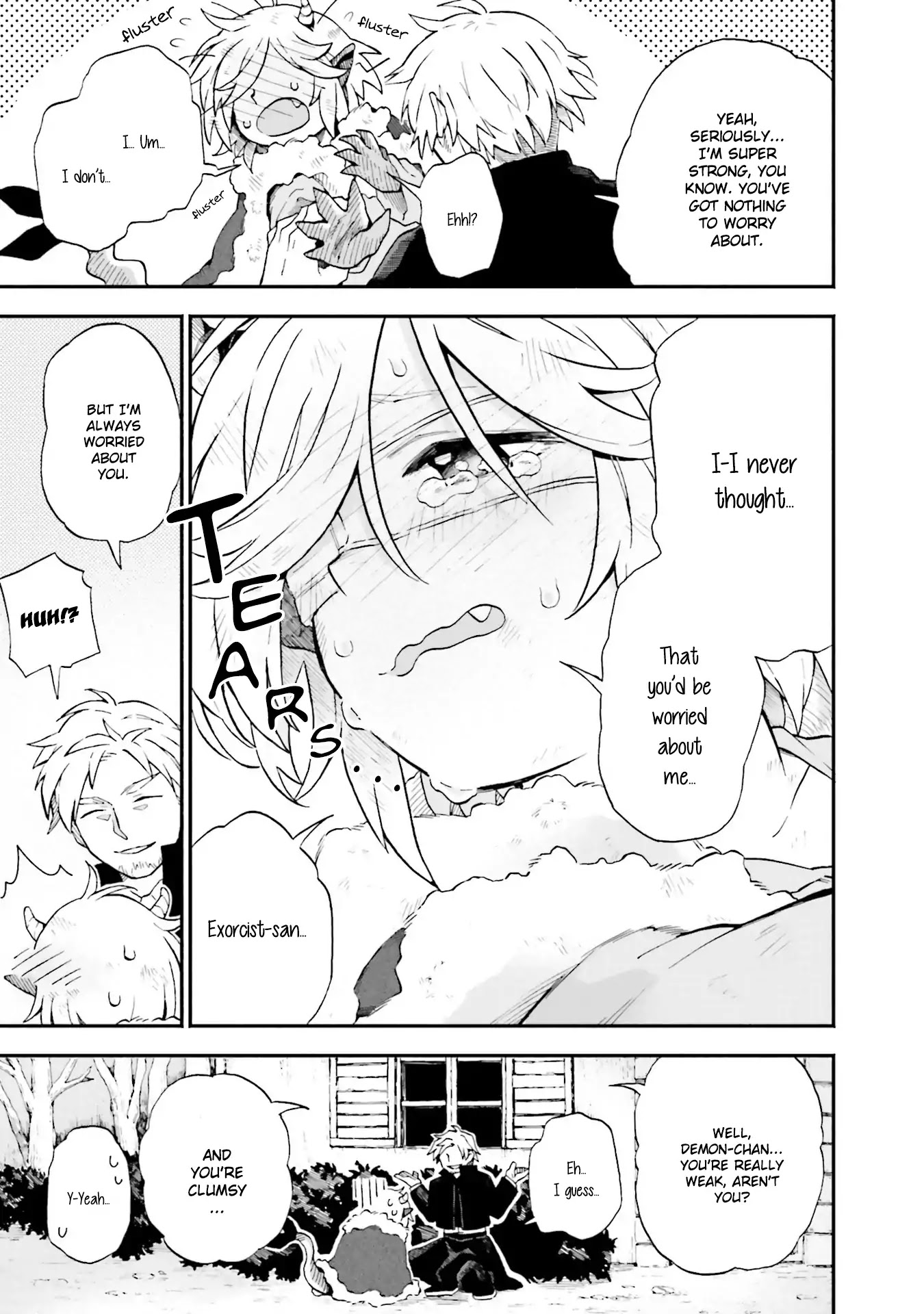 Taimashi to Akuma-chan Chapter 4 page 7 - Chapter 4: Exorcist-san and a clumsy Demon-chan