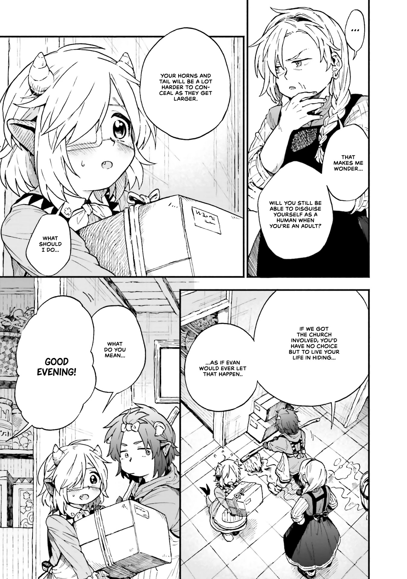 Taimashi to Akuma-chan Chapter 46 page 2 - Chapter 46: Exorcist and Growing Demon-chan