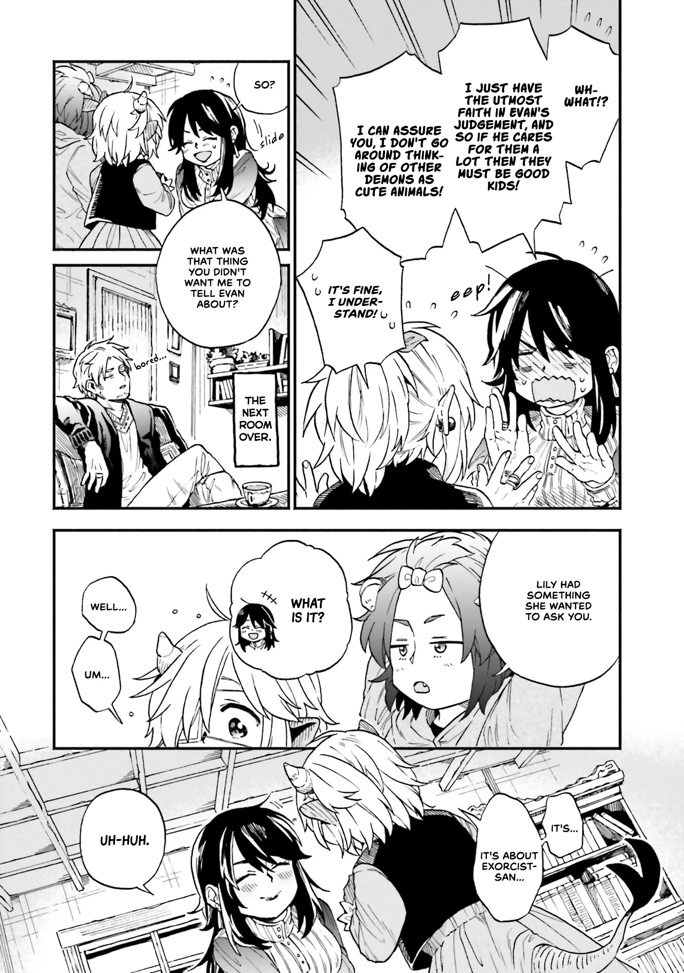 Taimashi to Akuma-chan Chapter 47 page 2 - Chapter 47: A Date With Exorcist ①