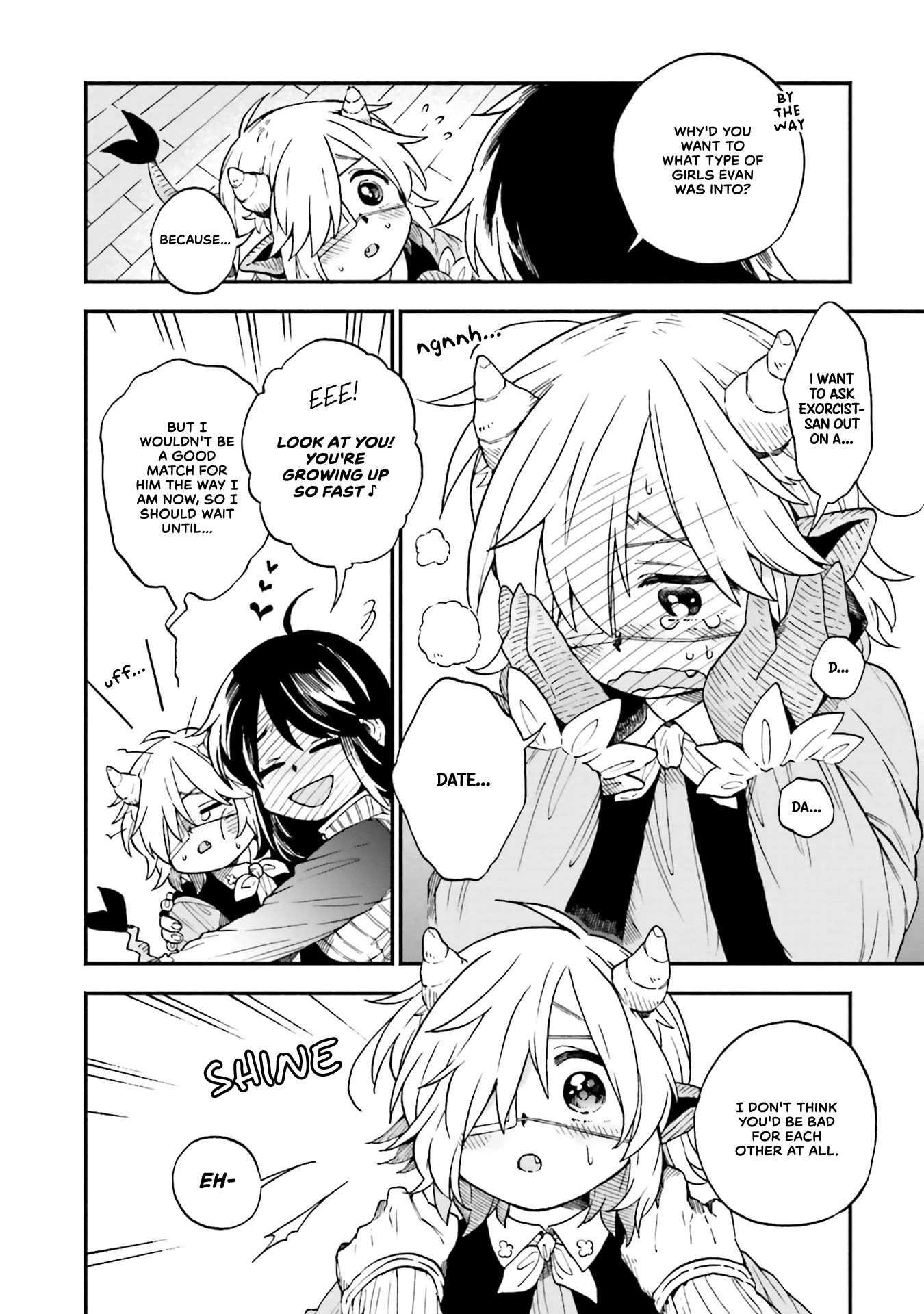 Taimashi to Akuma-chan Chapter 47 page 5 - Chapter 47: A Date With Exorcist ①