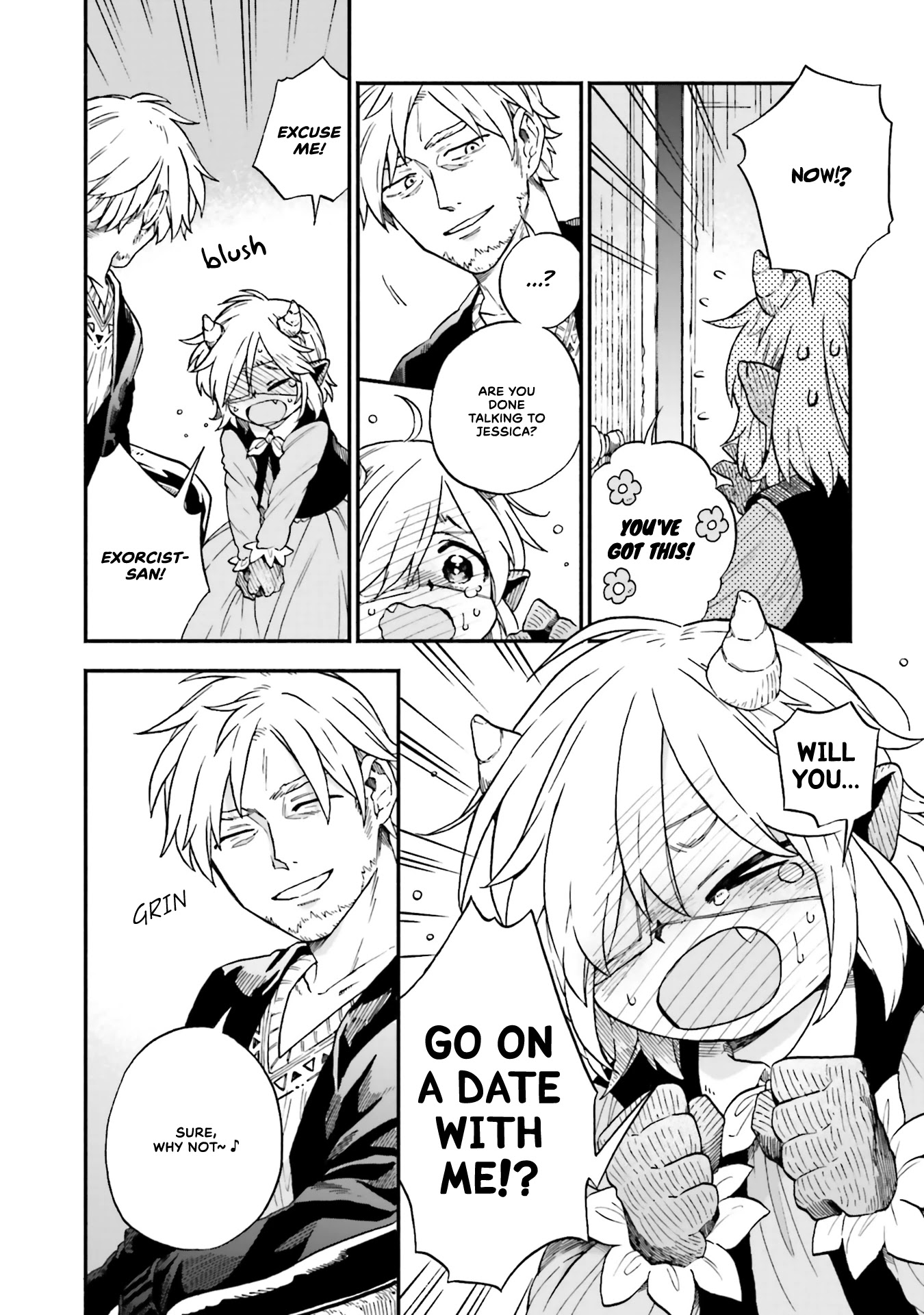 Taimashi to Akuma-chan Chapter 47 page 7 - Chapter 47: A Date With Exorcist ①