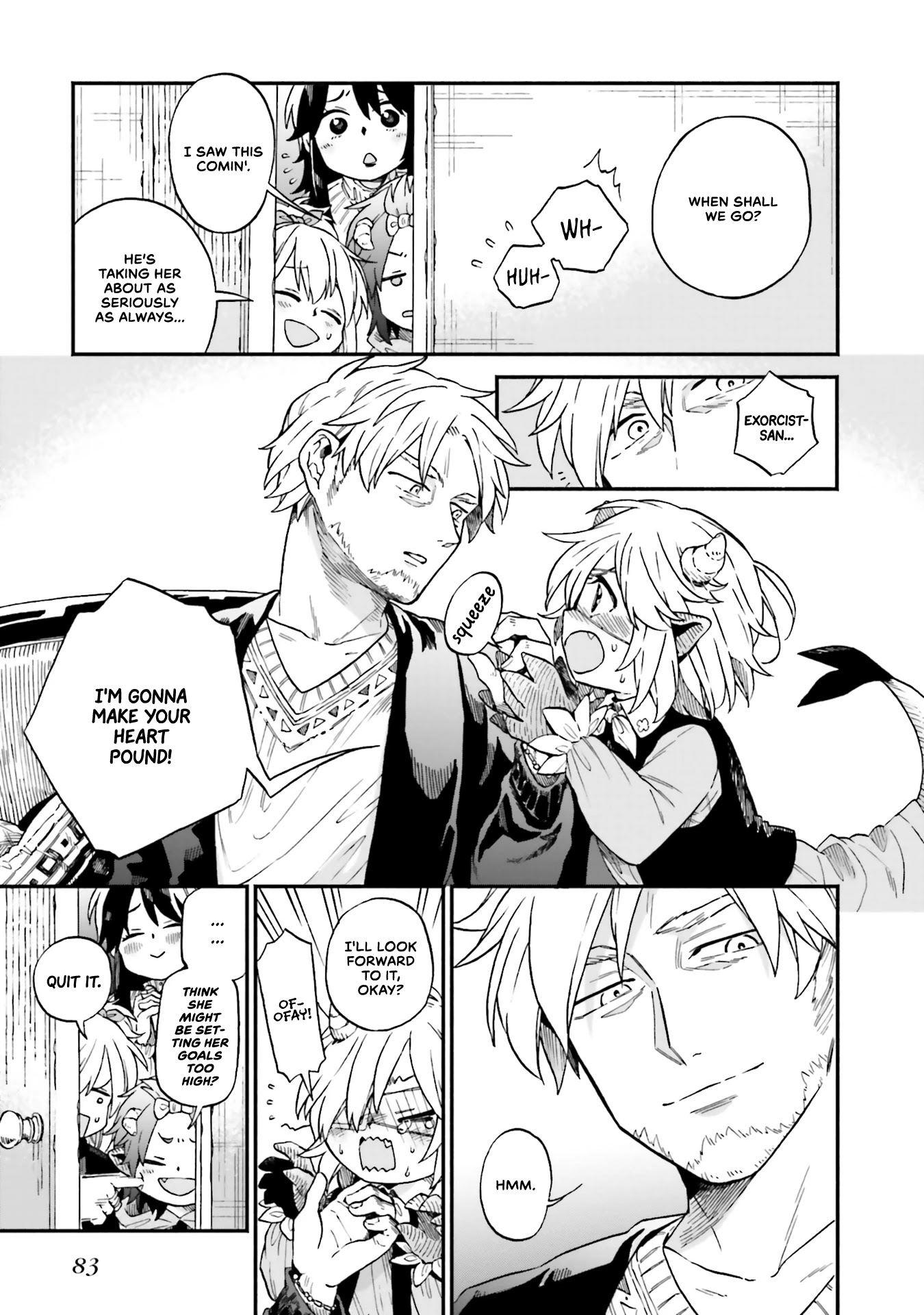 Taimashi to Akuma-chan Chapter 47 page 8 - Chapter 47: A Date With Exorcist ①