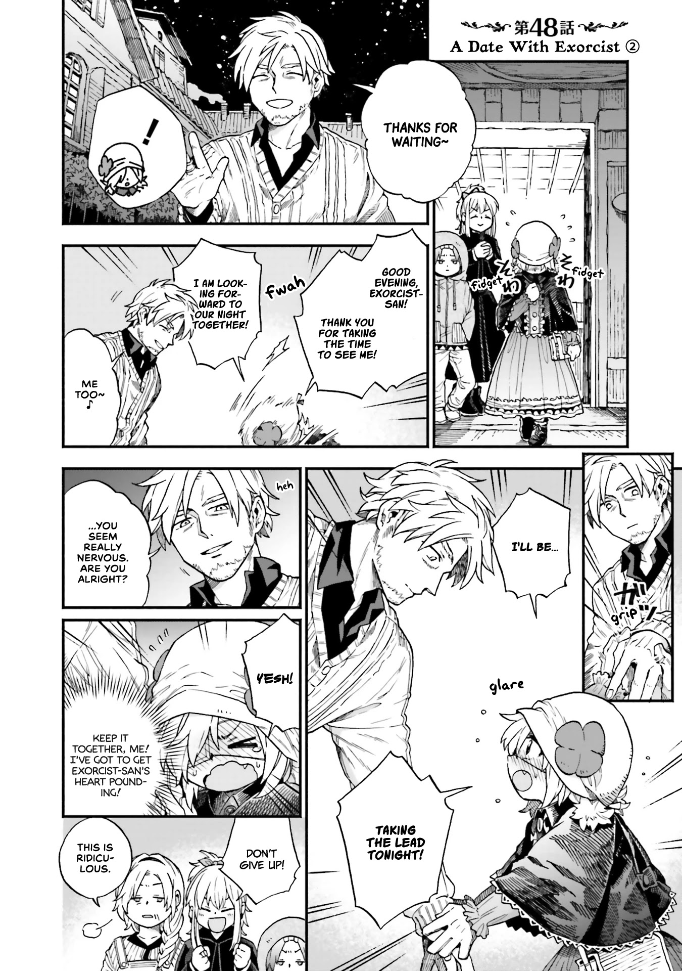 Taimashi to Akuma-chan Chapter 48 page 1 - Chapter 48: A Date With Exorcist 2