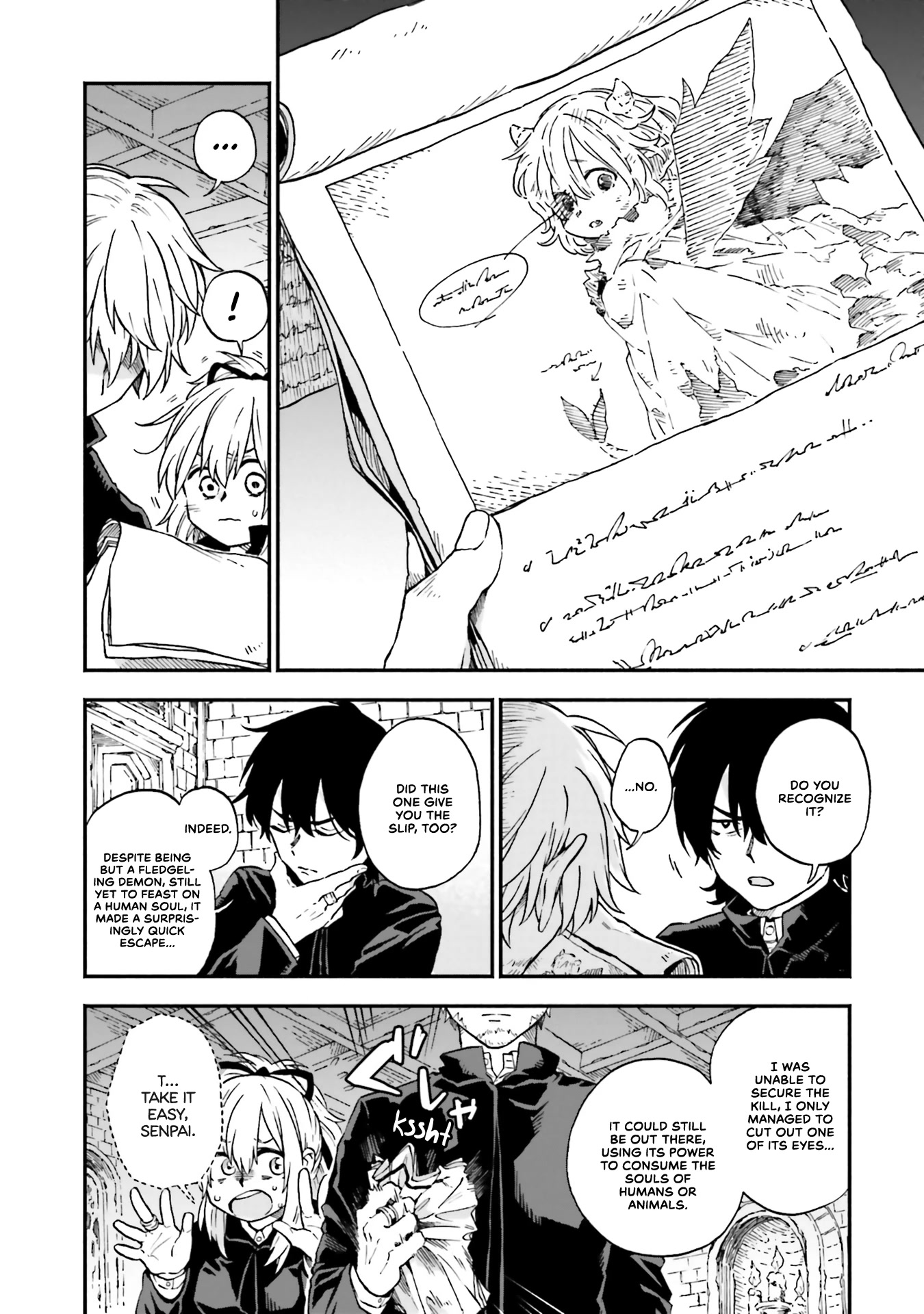 Taimashi to Akuma-chan Chapter 49 page 4 - Chapter 49: Exorcist and New Exorcist-kun 1