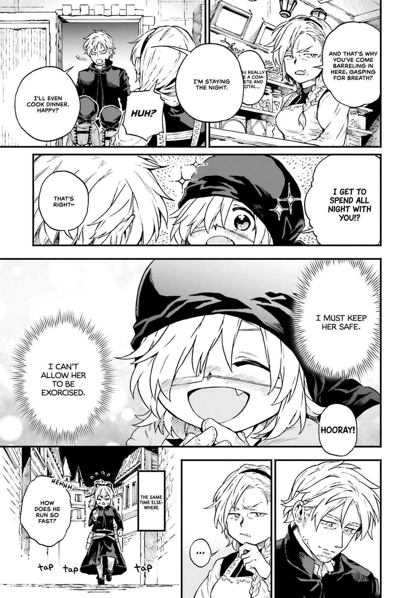 Taimashi to Akuma-chan Chapter 49 page 9 - Chapter 49: Exorcist and New Exorcist-kun 1
