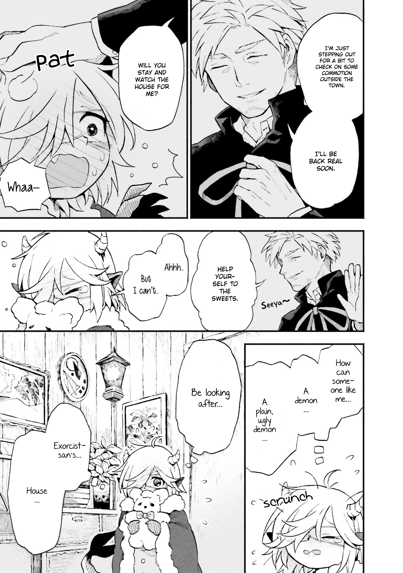 Taimashi to Akuma-chan Chapter 5 page 2 - Chapter 5 - Demon-chan watches the house