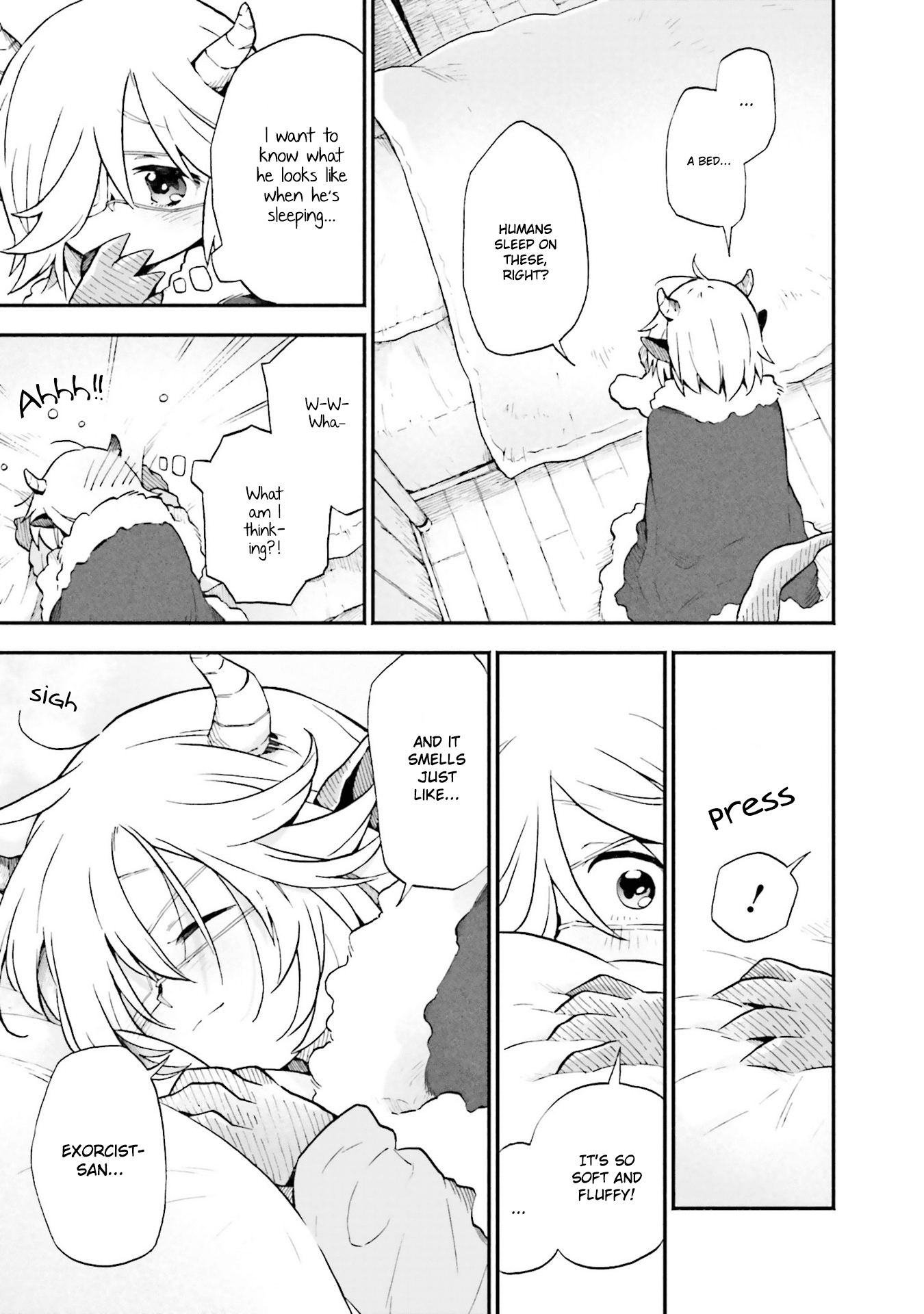 Taimashi to Akuma-chan Chapter 5 page 4 - Chapter 5 - Demon-chan watches the house