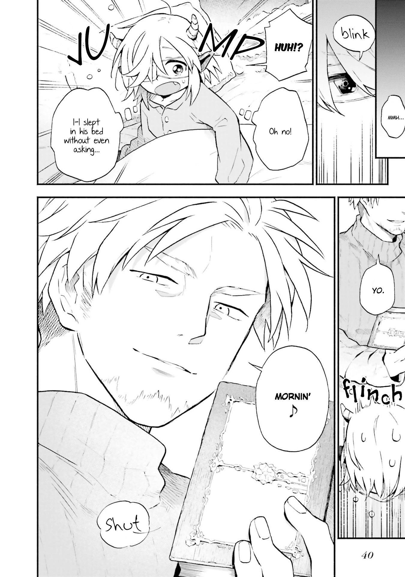 Taimashi to Akuma-chan Chapter 5 page 5 - Chapter 5 - Demon-chan watches the house