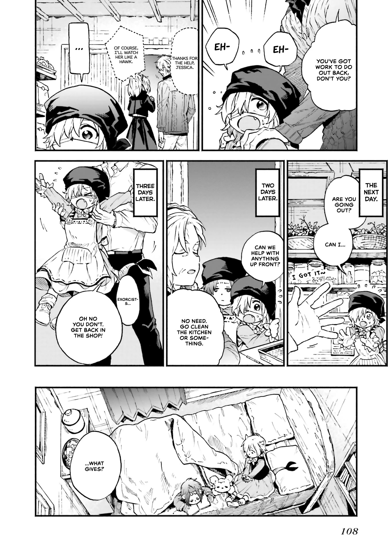 Taimashi to Akuma-chan Chapter 50 page 3 - Chapter 50: Exorcist and New Exorcist-kun 2