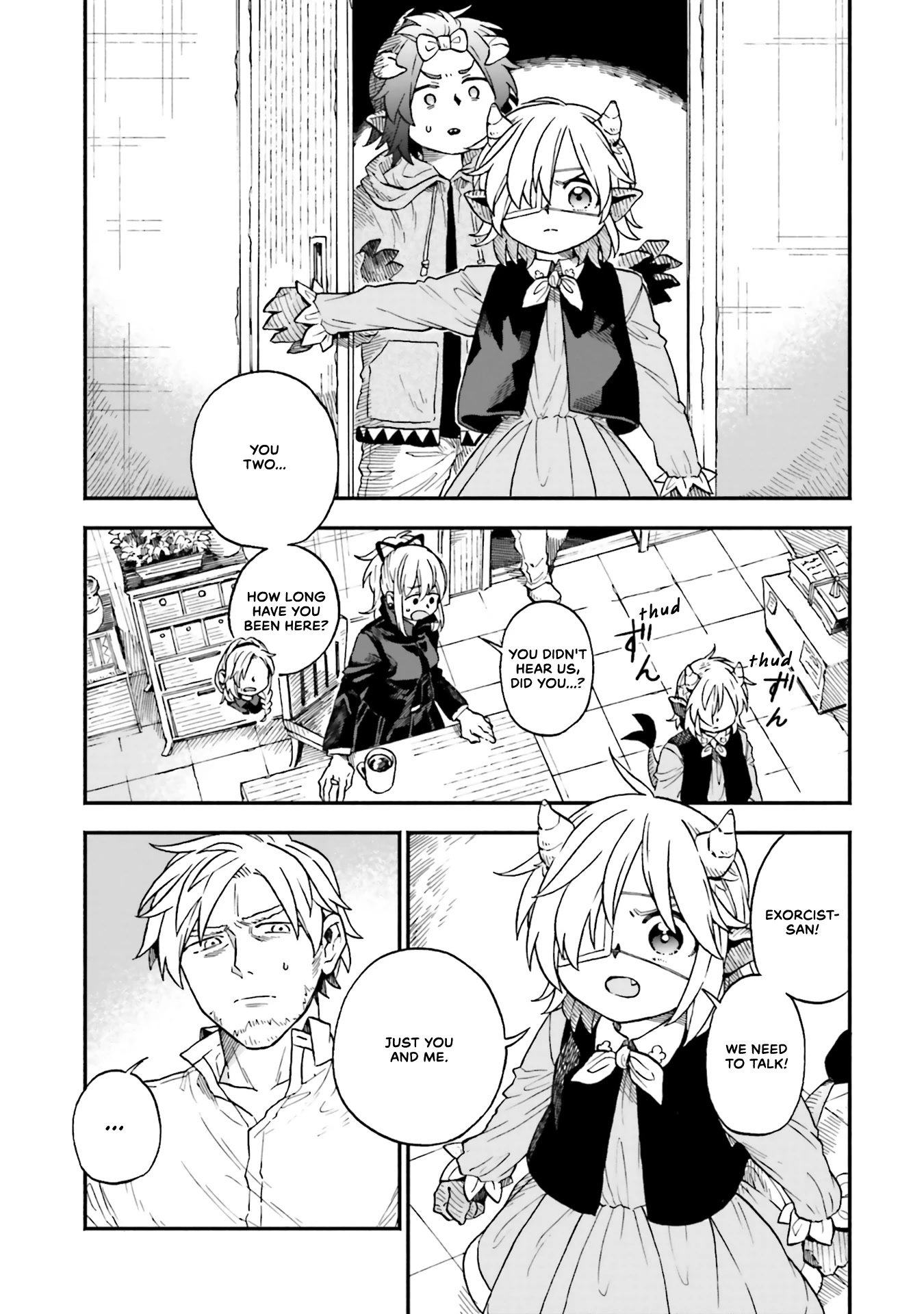 Taimashi to Akuma-chan Chapter 51 page 10 - Chapter 51: Exorcist and Demon-chan 1