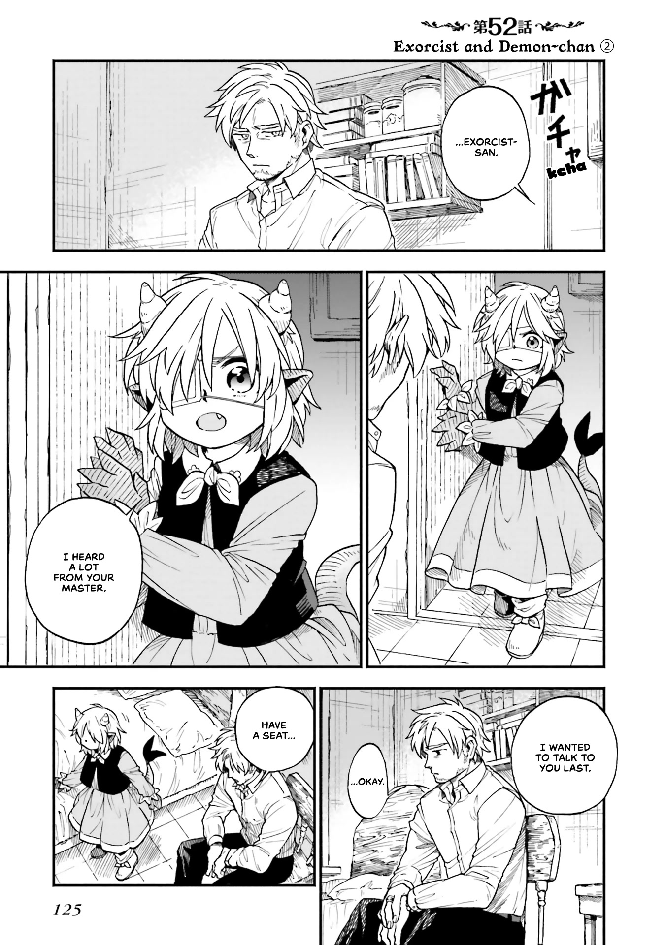 Taimashi to Akuma-chan Chapter 52 page 1 - Chapter 52: Exorcist and Demon-chan 2