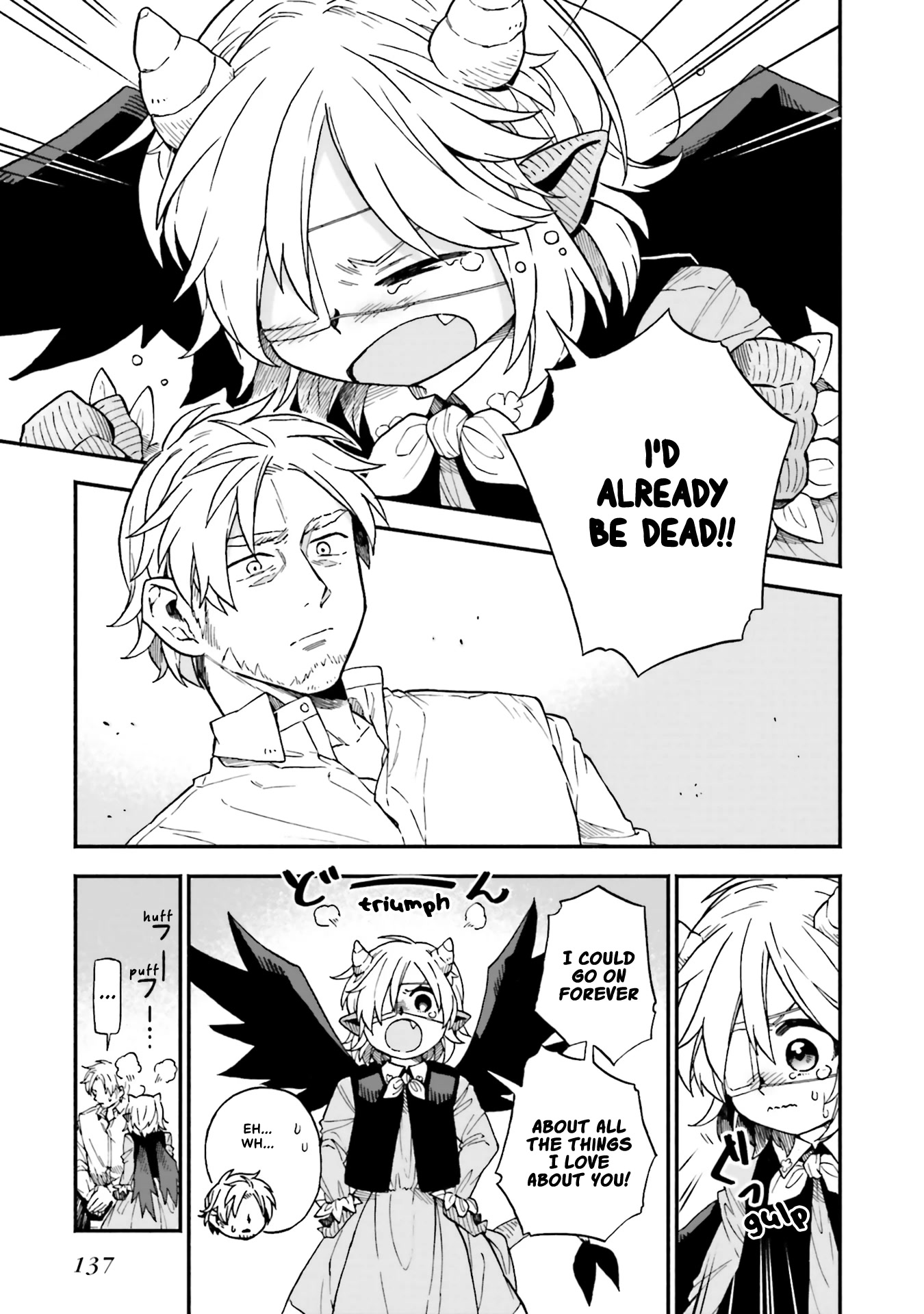 Taimashi to Akuma-chan Chapter 52 page 13 - Chapter 52: Exorcist and Demon-chan 2