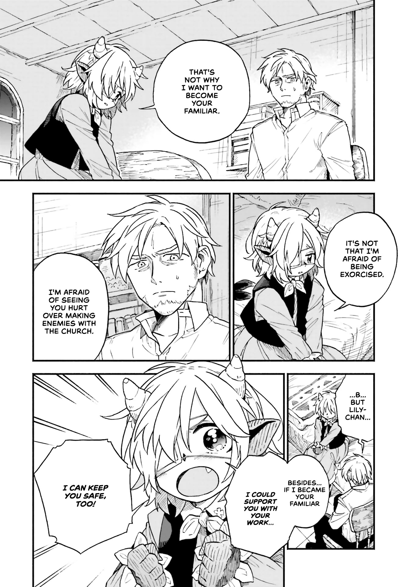 Taimashi to Akuma-chan Chapter 52 page 3 - Chapter 52: Exorcist and Demon-chan 2