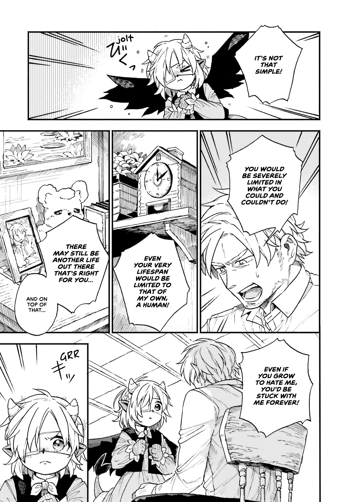Taimashi to Akuma-chan Chapter 52 page 7 - Chapter 52: Exorcist and Demon-chan 2