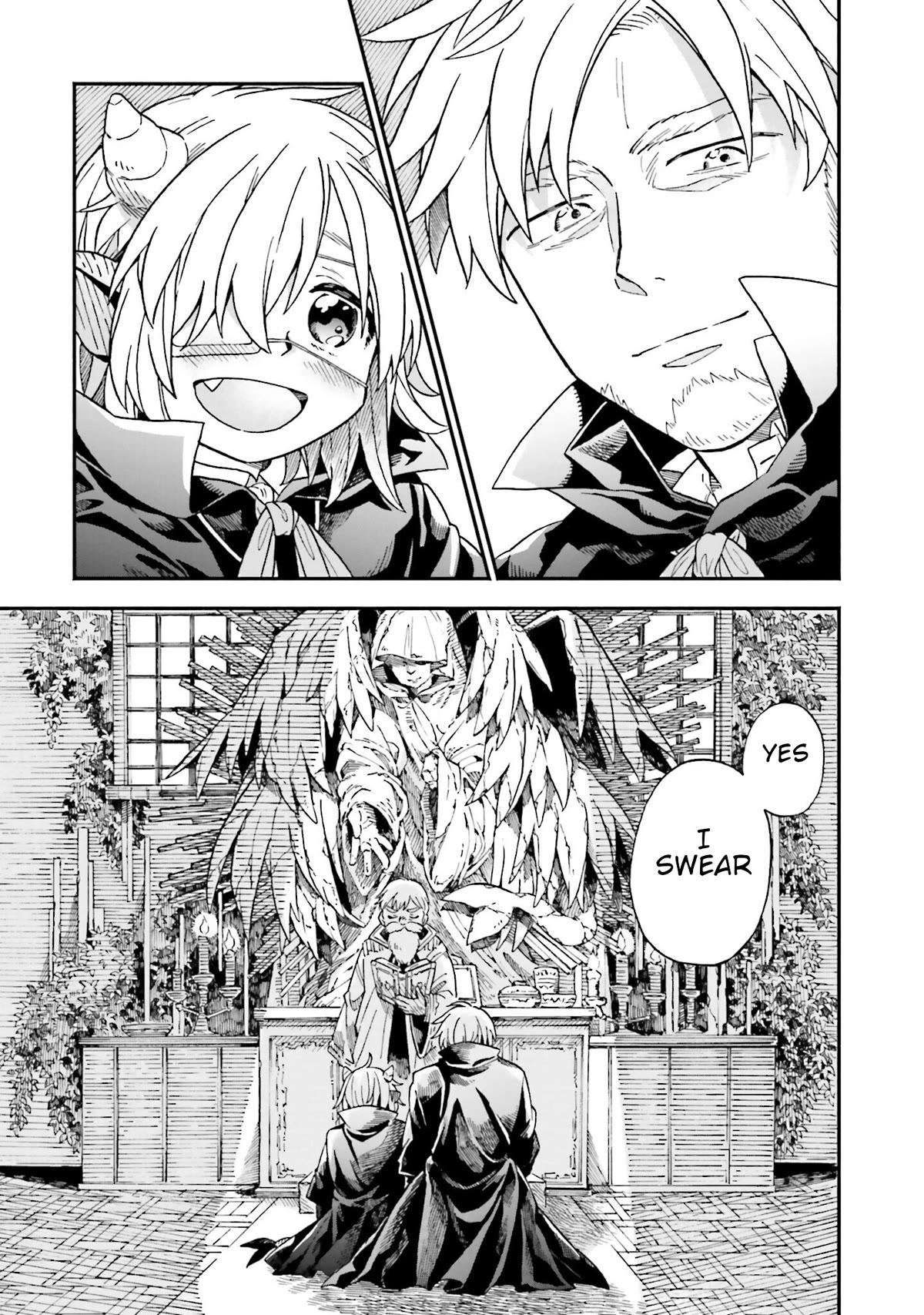 Taimashi to Akuma-chan Chapter 53 page 13 - Chapter 53: Exorcist and Familiar-chan
