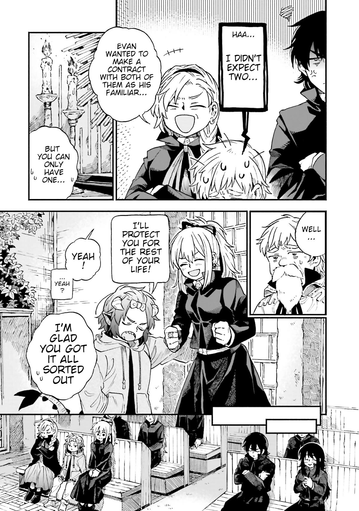 Taimashi to Akuma-chan Chapter 53 page 5 - Chapter 53: Exorcist and Familiar-chan