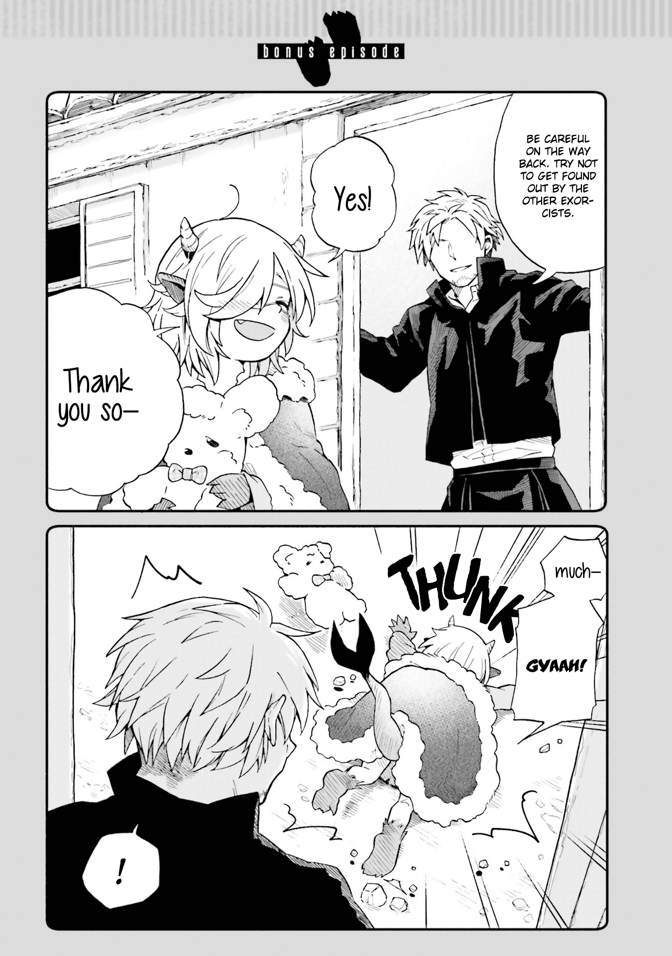 Taimashi to Akuma-chan Chapter 6 page 8 - Chapter 6: An Exorcist and a lost Demon-chan