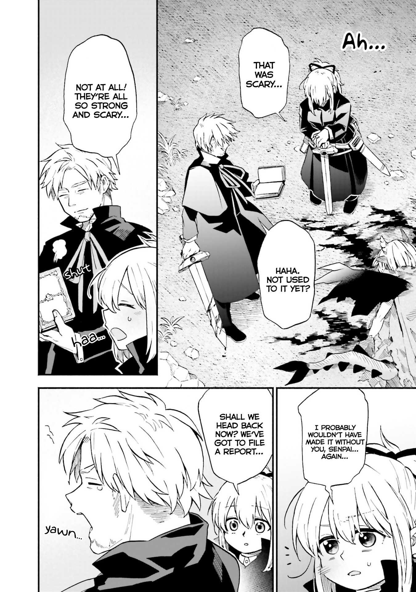Taimashi to Akuma-chan Chapter 7.5 page 4 - Chapter 7.5: Exorcist-san and Exorcist-chan