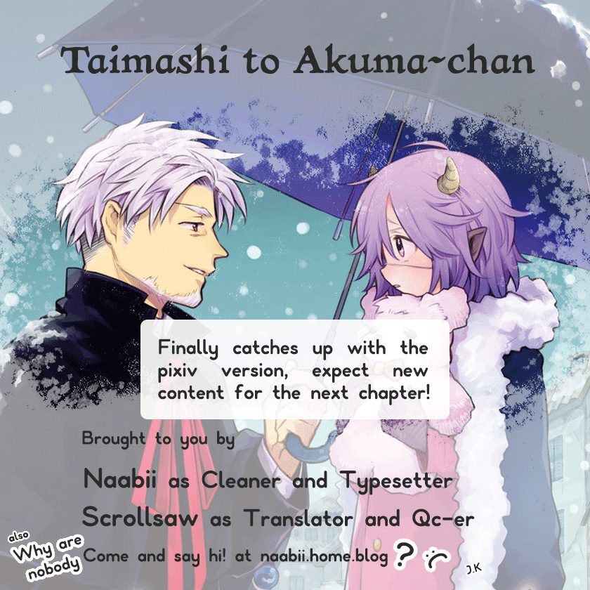 Taimashi to Akuma-chan Chapter 7 page 10 - Chapter 7: Demon-chan on Valentine's Day