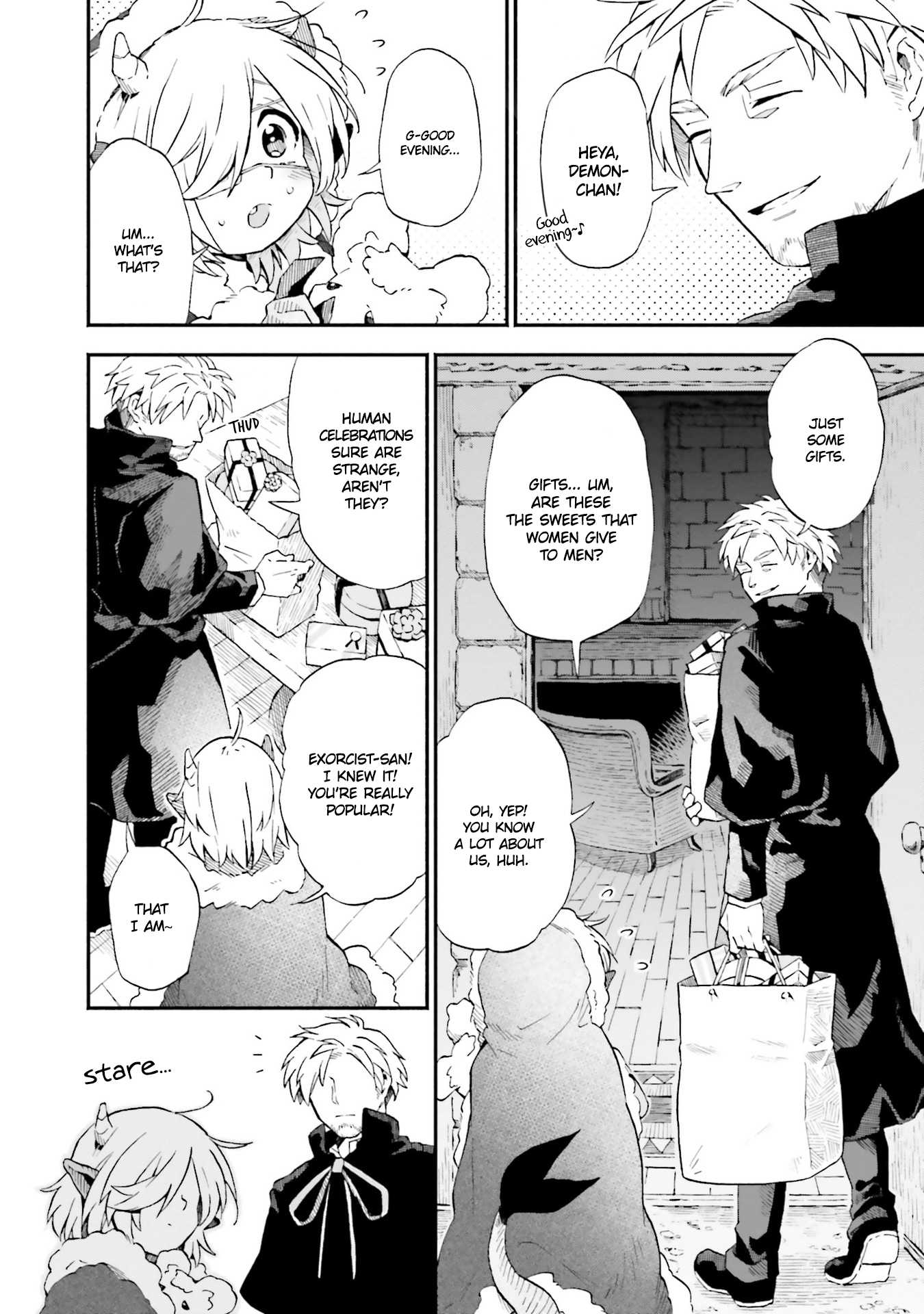 Taimashi to Akuma-chan Chapter 7 page 2 - Chapter 7: Demon-chan on Valentine's Day