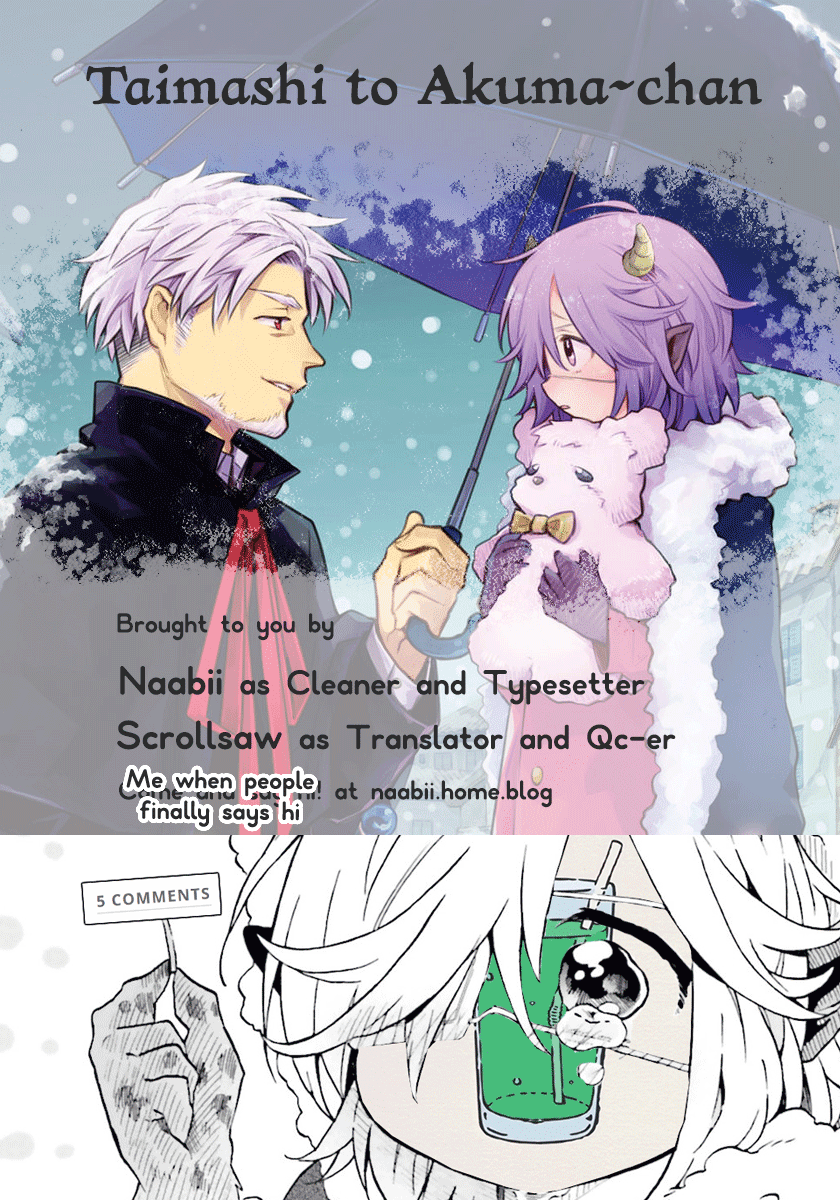 Taimashi to Akuma-chan Chapter 8 page 9 - Chapter 8: Demon-chan on White Day