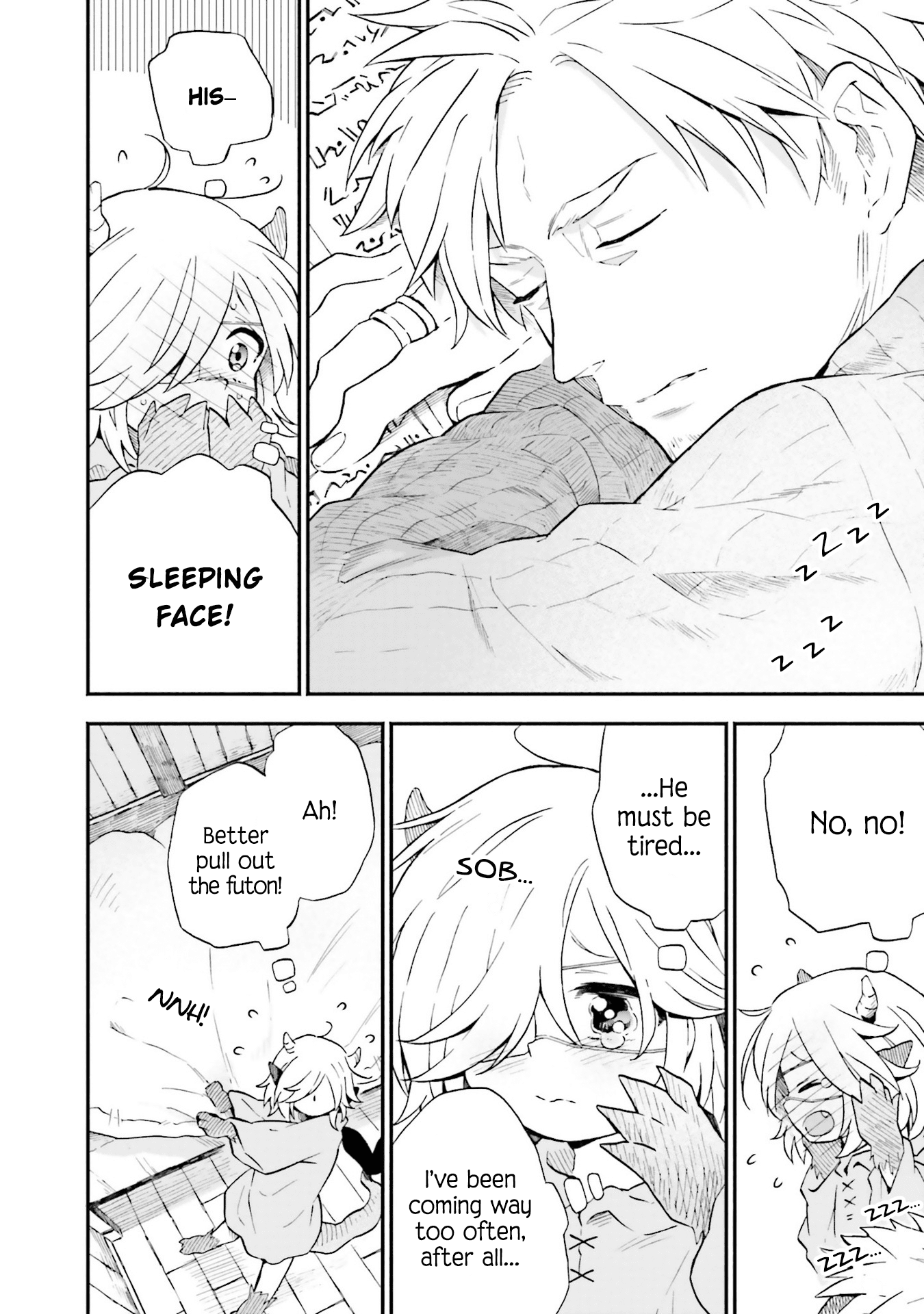 Taimashi to Akuma-chan Chapter 9 page 2 - Chapter 9: Demon-chan and sleeping Exorcist-san