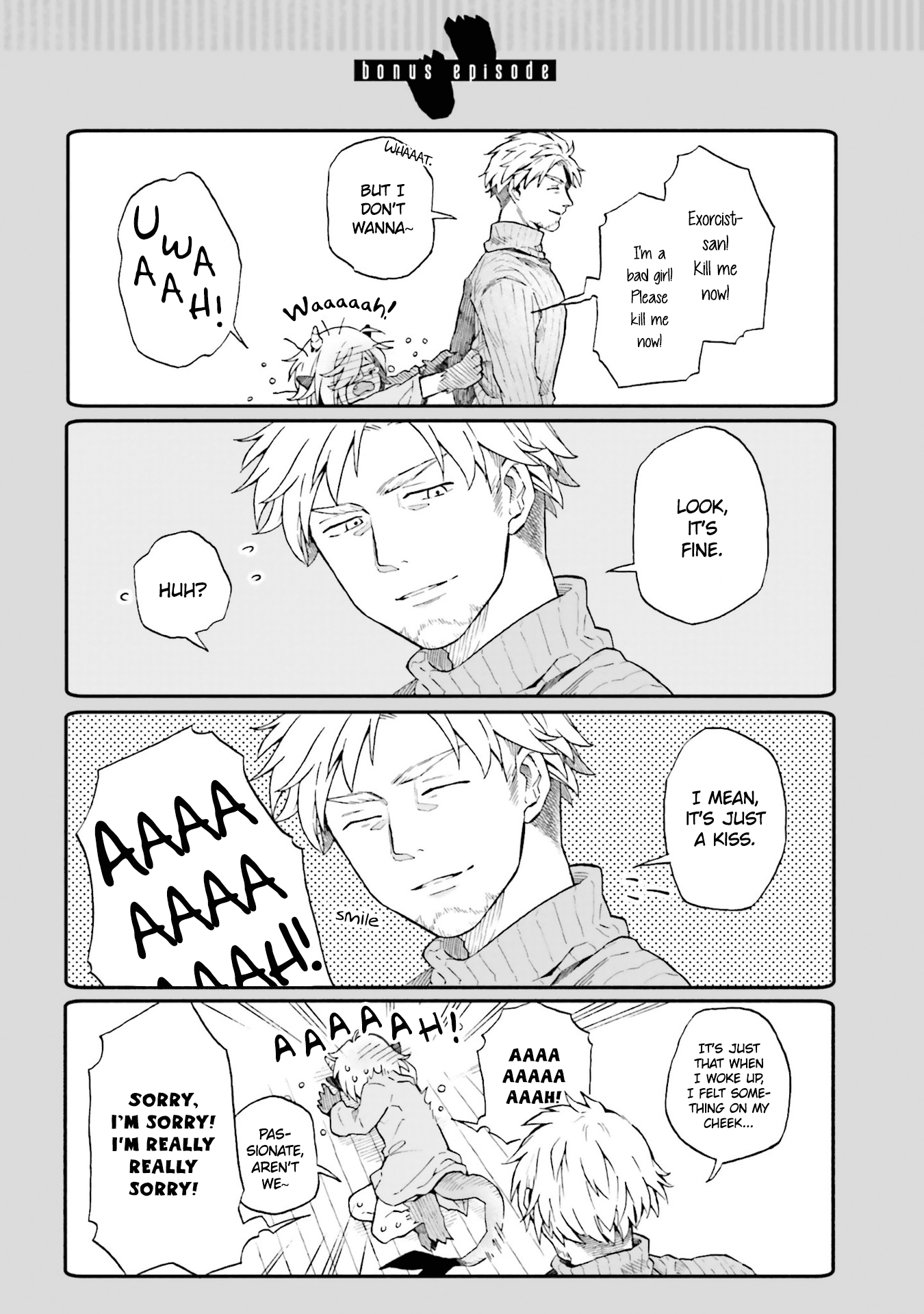 Taimashi to Akuma-chan Chapter 9 page 5 - Chapter 9: Demon-chan and sleeping Exorcist-san