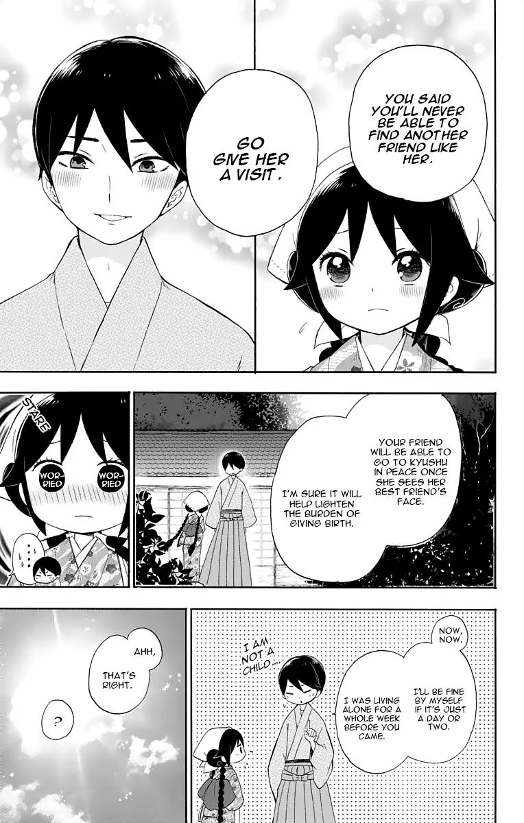 Taisho Wotome Otogibanashi Chapter 15 page 10 - Chapter 15: To have friends from afar, A letter comes