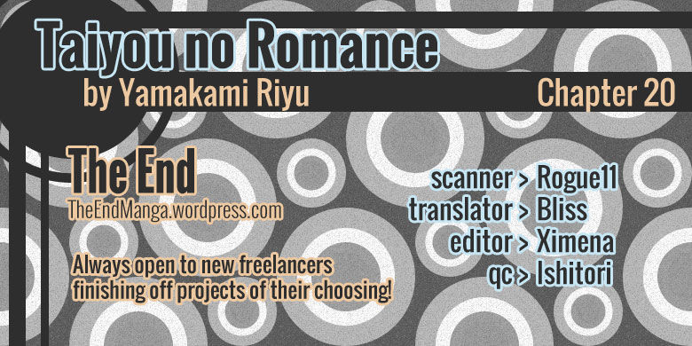 Taiyou no Romance Chapter 20 page 1 - Chapter 20