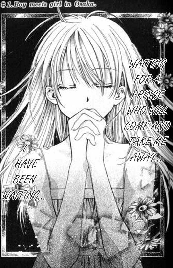 Taiyou Ouji Chapter 1 page 3 - Chapter 1: Boy meets girl in Osaka.
