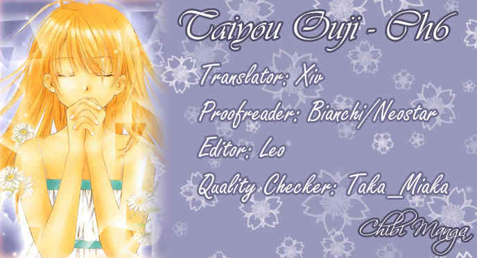 Taiyou Ouji Chapter 6 page 1 - Chapter 6: Change