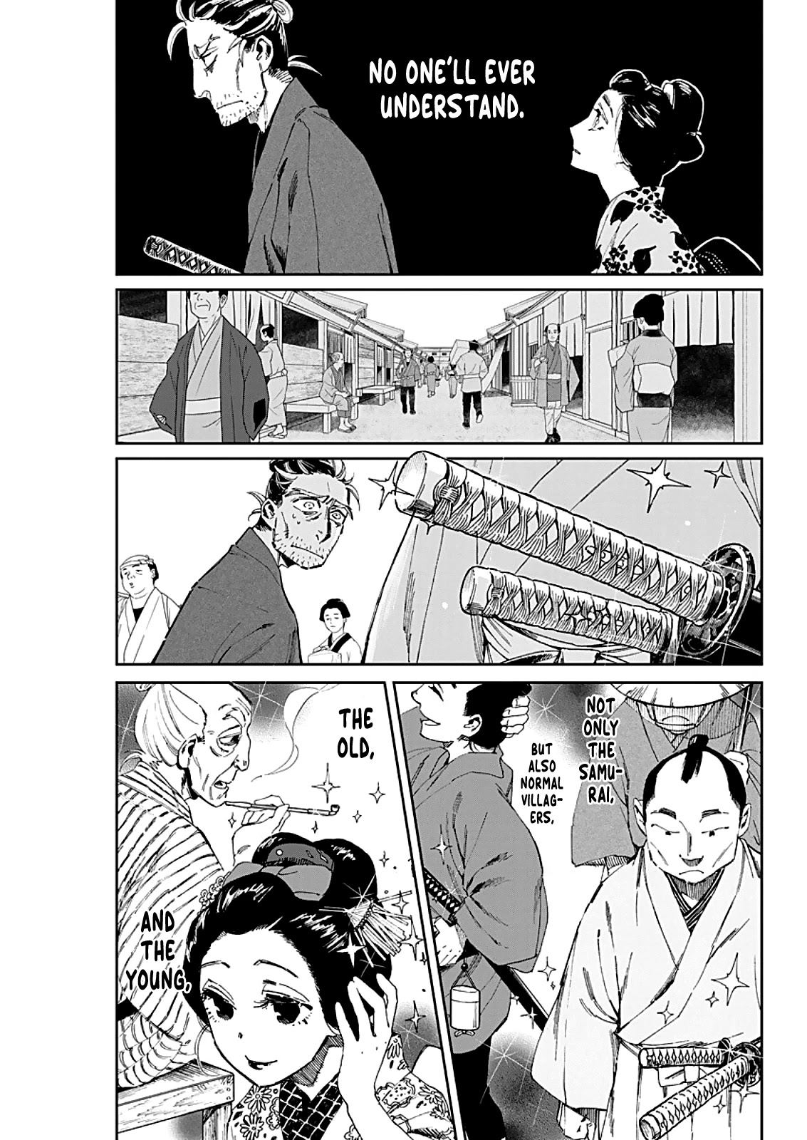Taiyou to Tsuki no Hagane Chapter 3 page 6 - Chapter 3: The Crescent Moon