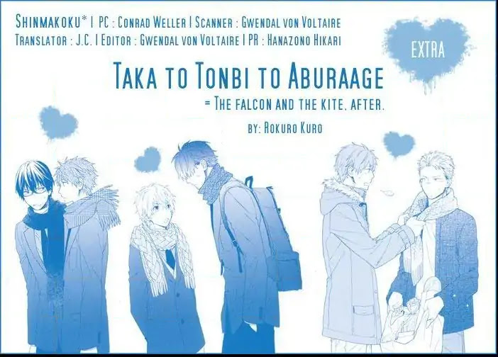 Taka to Tonbi to Aburaage Chapter 6.5 page 2 - Chapter 6.5: The Falcon and the Kite. After