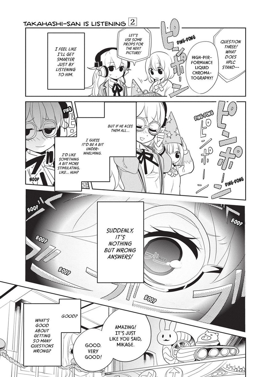 Takahashi-san ga Kiite Iru. Chapter 18 page 8 - Chapter 18