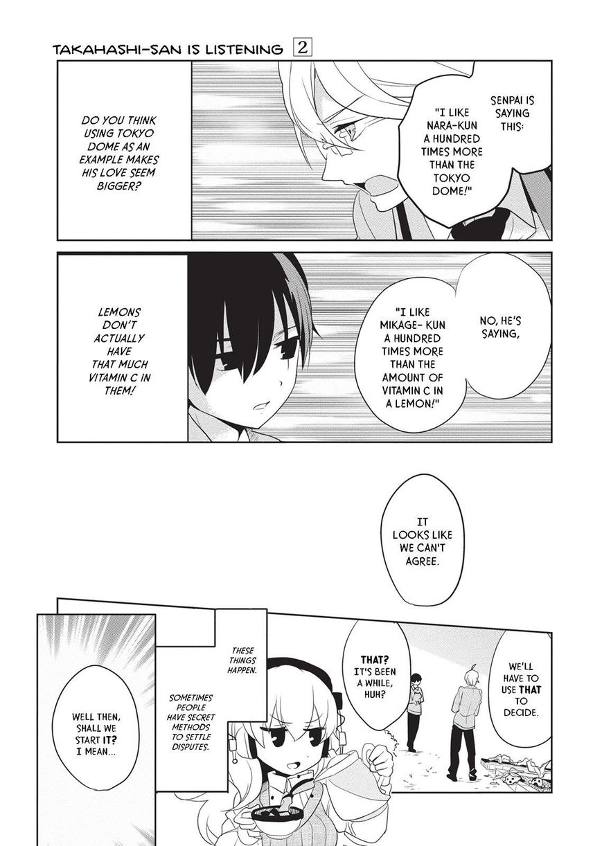 Takahashi-san ga Kiite Iru. Chapter 22 page 10 - Chapter 22