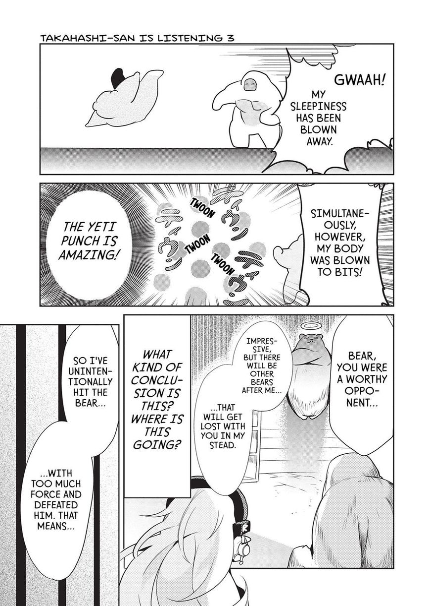 Takahashi-san ga Kiite Iru. Chapter 28 page 10 - Chapter 28