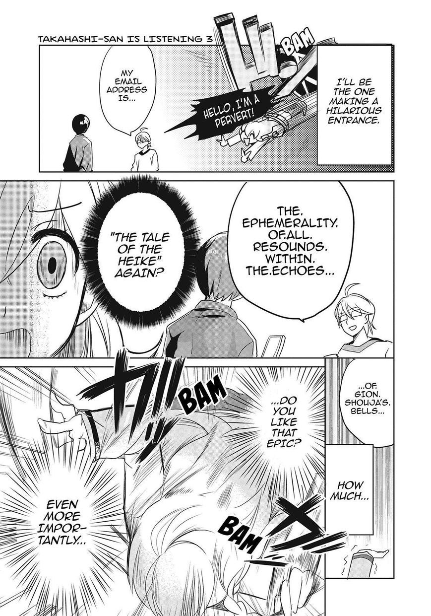 Takahashi-san ga Kiite Iru. Chapter 34 page 16 - Chapter 34