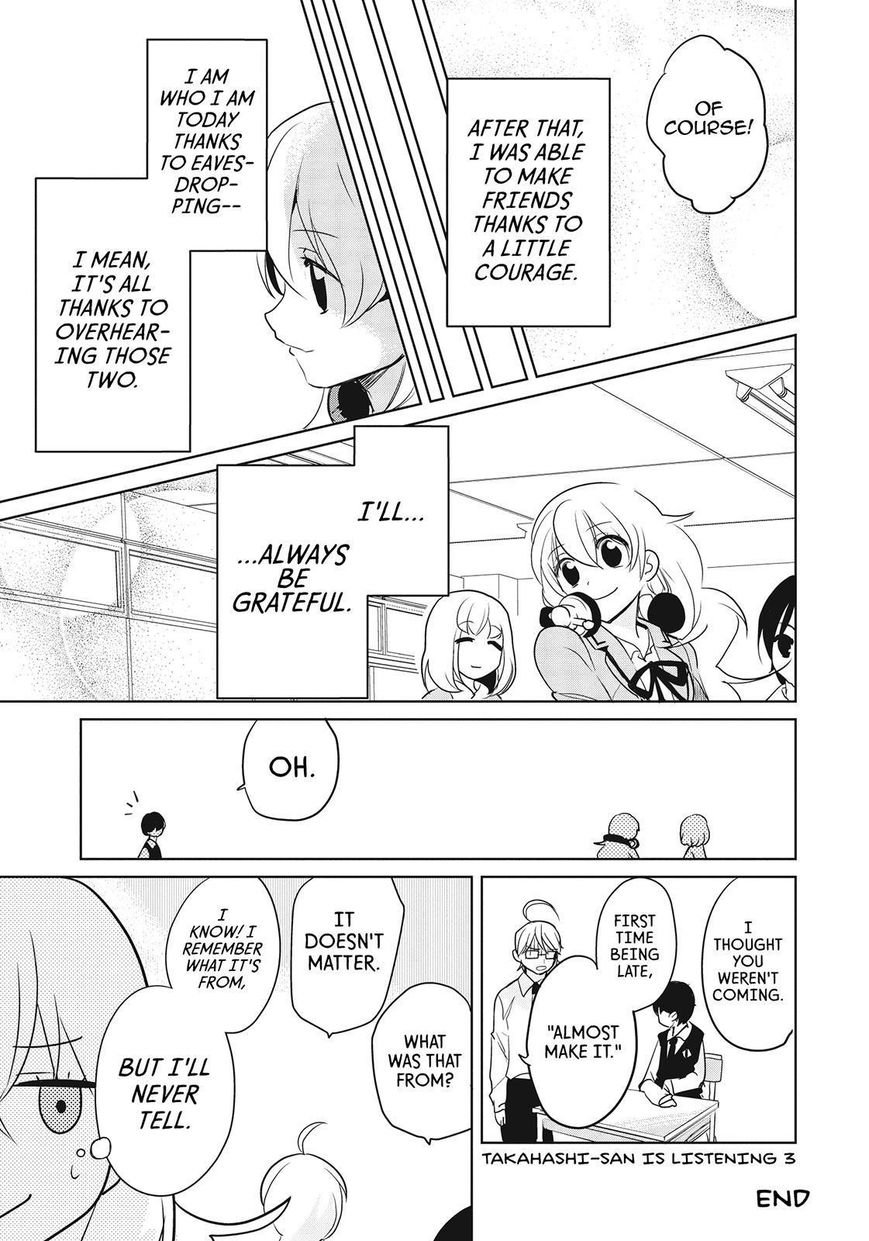 Takahashi-san ga Kiite Iru. Chapter 34 page 20 - Chapter 34