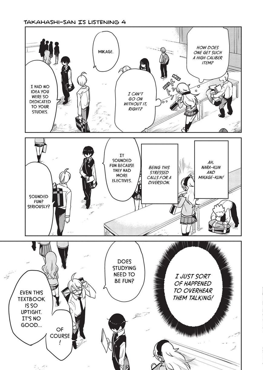 Takahashi-san ga Kiite Iru. Chapter 35 page 6 - Chapter 35