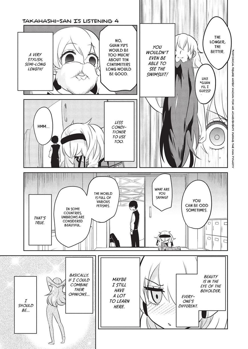 Takahashi-san ga Kiite Iru. Chapter 39 page 10 - Chapter 39